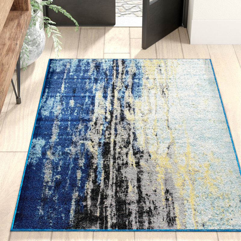 blue area rugs Online Interior Design with Modsy Living Rooms, Dining